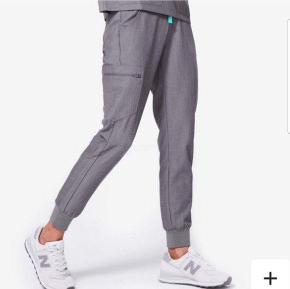 Figs Zamora Joggers Scrub Pants Sz M Gray - Picture 3 of 7